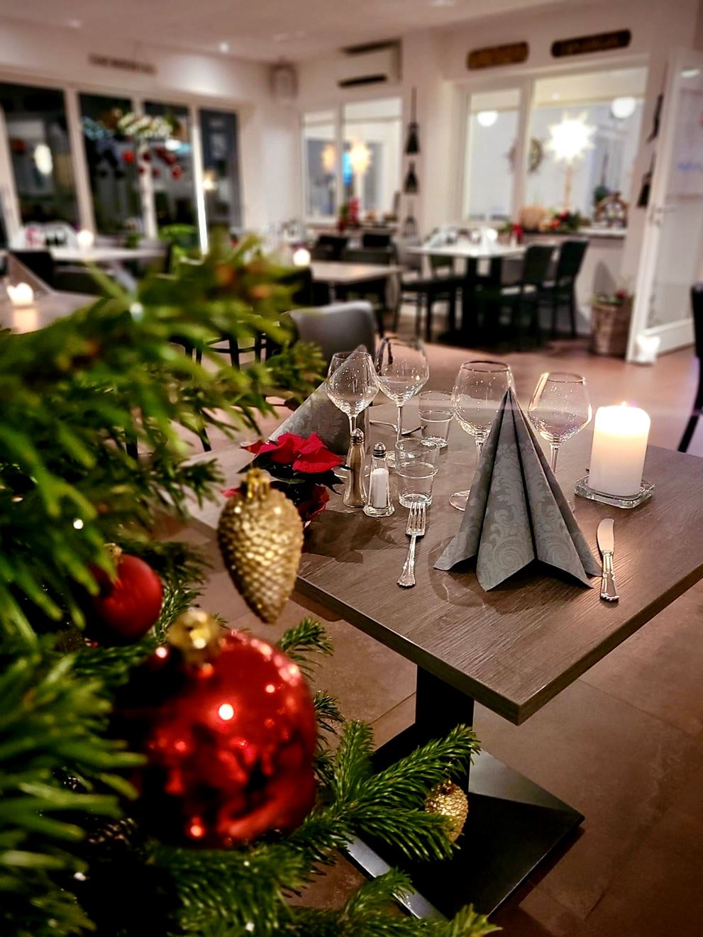 Julehygge og livemusik på Restaurant Bølgen
